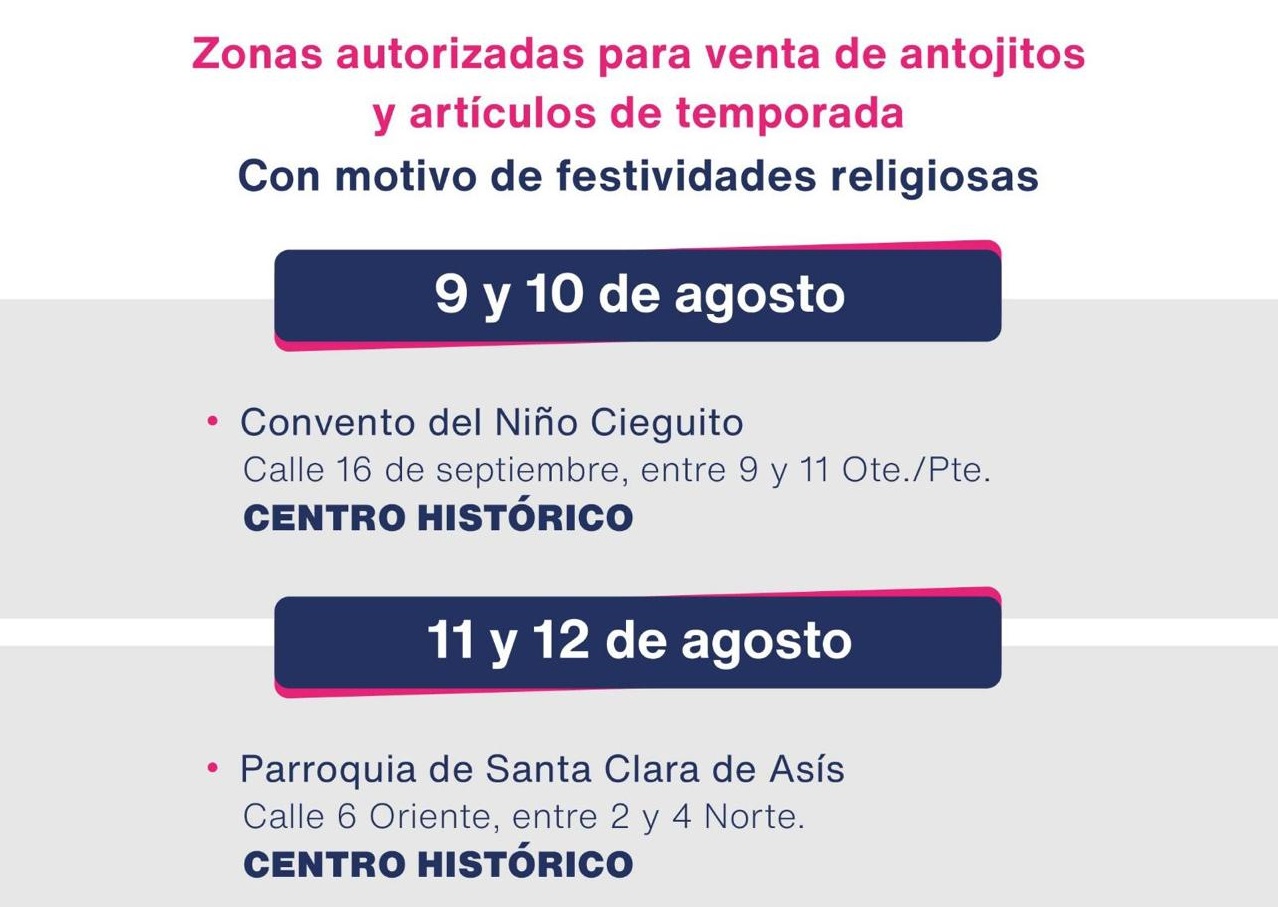 SEGOB municipal supervisará actividades patronales