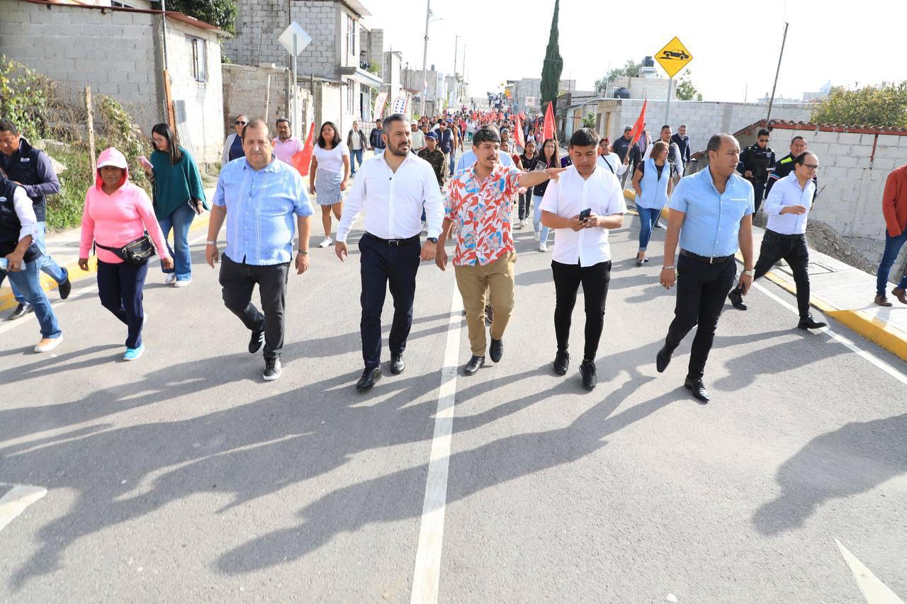 El Ayuntamiento de Puebla ha entregado mil 400 nuevas calles en tres años: Adán Domínguez