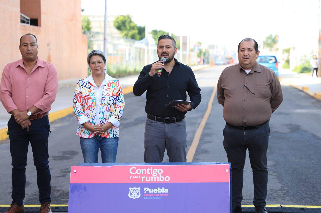 Entrega Ayuntamiento rehabilitación en San José Chapulco