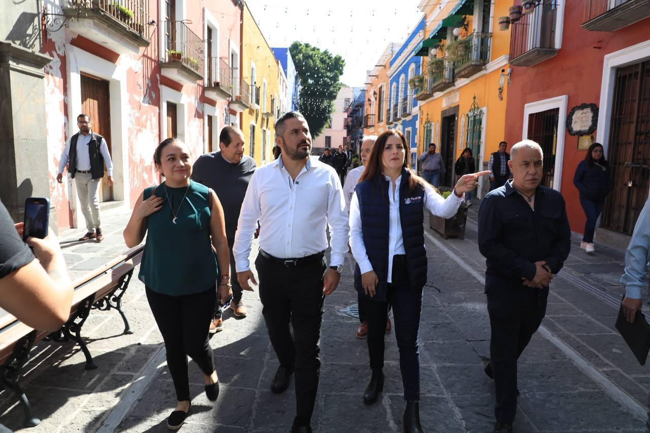 Ayuntamiento de Puebla interviene fachadas