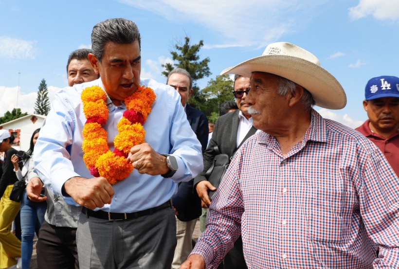 El gobernador Sergio Salomón Céspedes inaugura este día rehabilitación de dos rutas de evacuación del volcán Popocatépetl