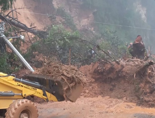 Hubo afectaciones por fuertes lluvias del lunes por la noche