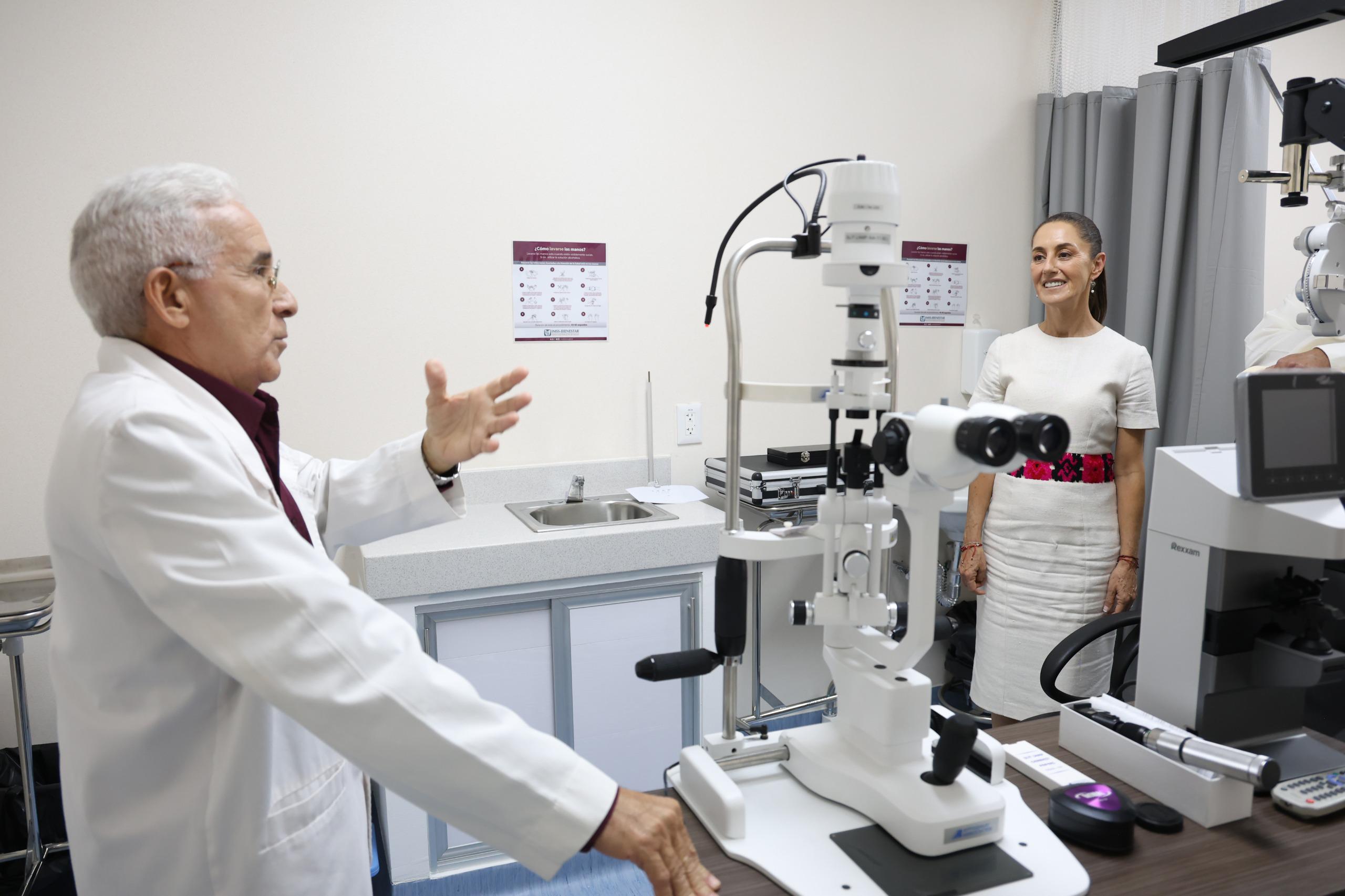 Claudia Sheinbaum inaugura instalaciones del Hospital General Santa Rosalía