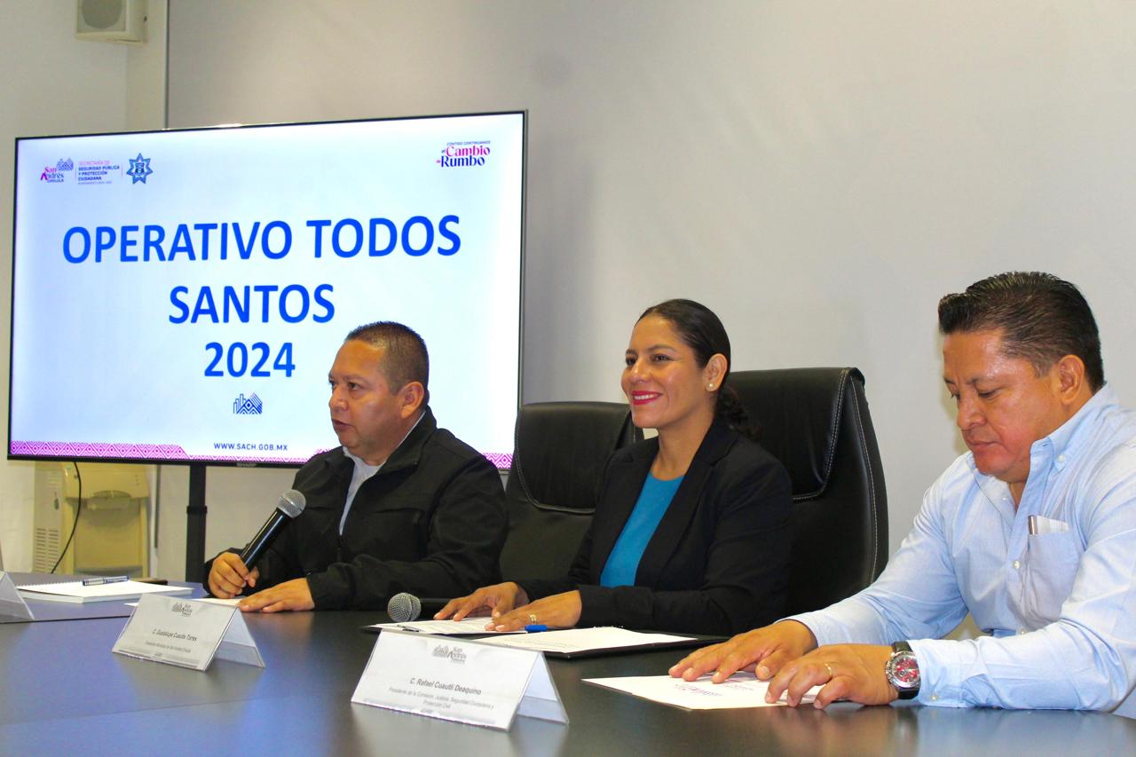 SACH pone en marcha Operativo denominado Todos Santos 2024