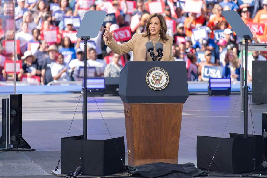 El FBI dice que son falsos los videos sobre fraude electoral y el esposo de Kamala Harris