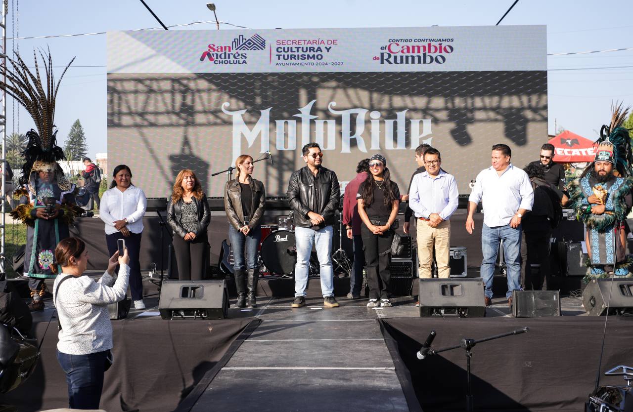 San Andrés Cholula inaugura el Motoride Fest 2024