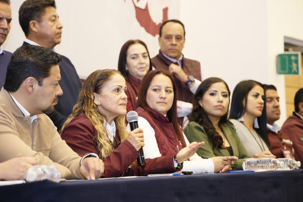 Ratifican a Olga Lucía Romero Garci-Crespo como dirigente del Comité Ejecutivo Estatal de Morena