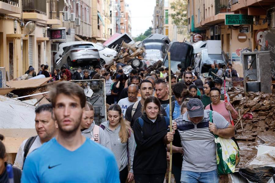 España supera los 200 muertos por inundaciones 