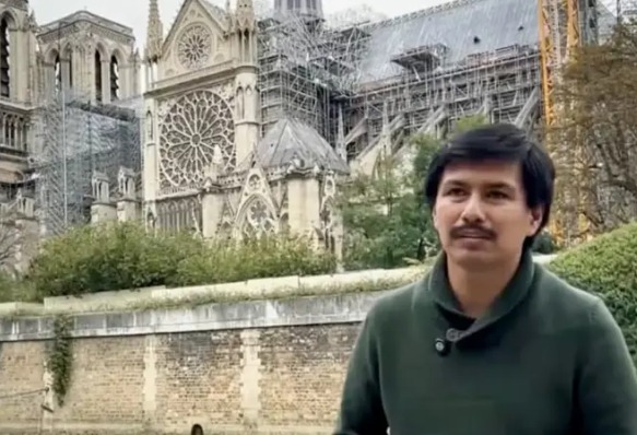 El mexicano que dejó huella en Notre Dame
