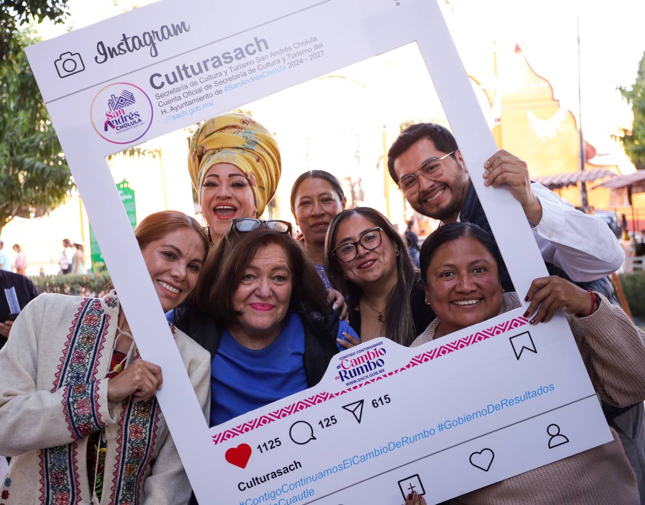 Inaugura San Andrés Cholula el Primer Festival Intercultural con la República Dominicana