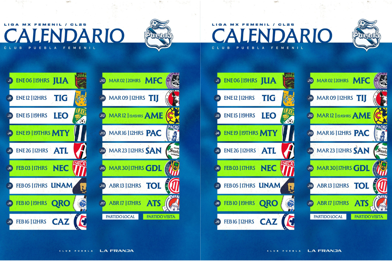 Puebla Femenil debuta este lunes en el Clausura 2025
