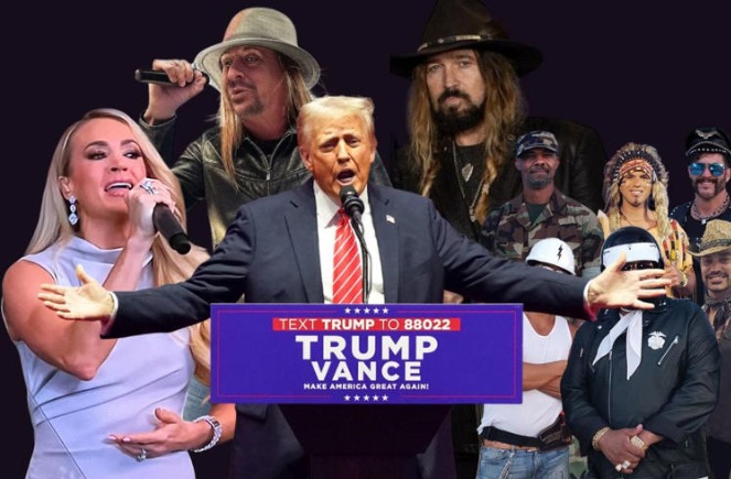 Estos son los artistas que apoyaron a Donald Trump 