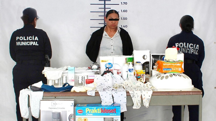 Detiene Policía a presunta responsable de robo a comercio