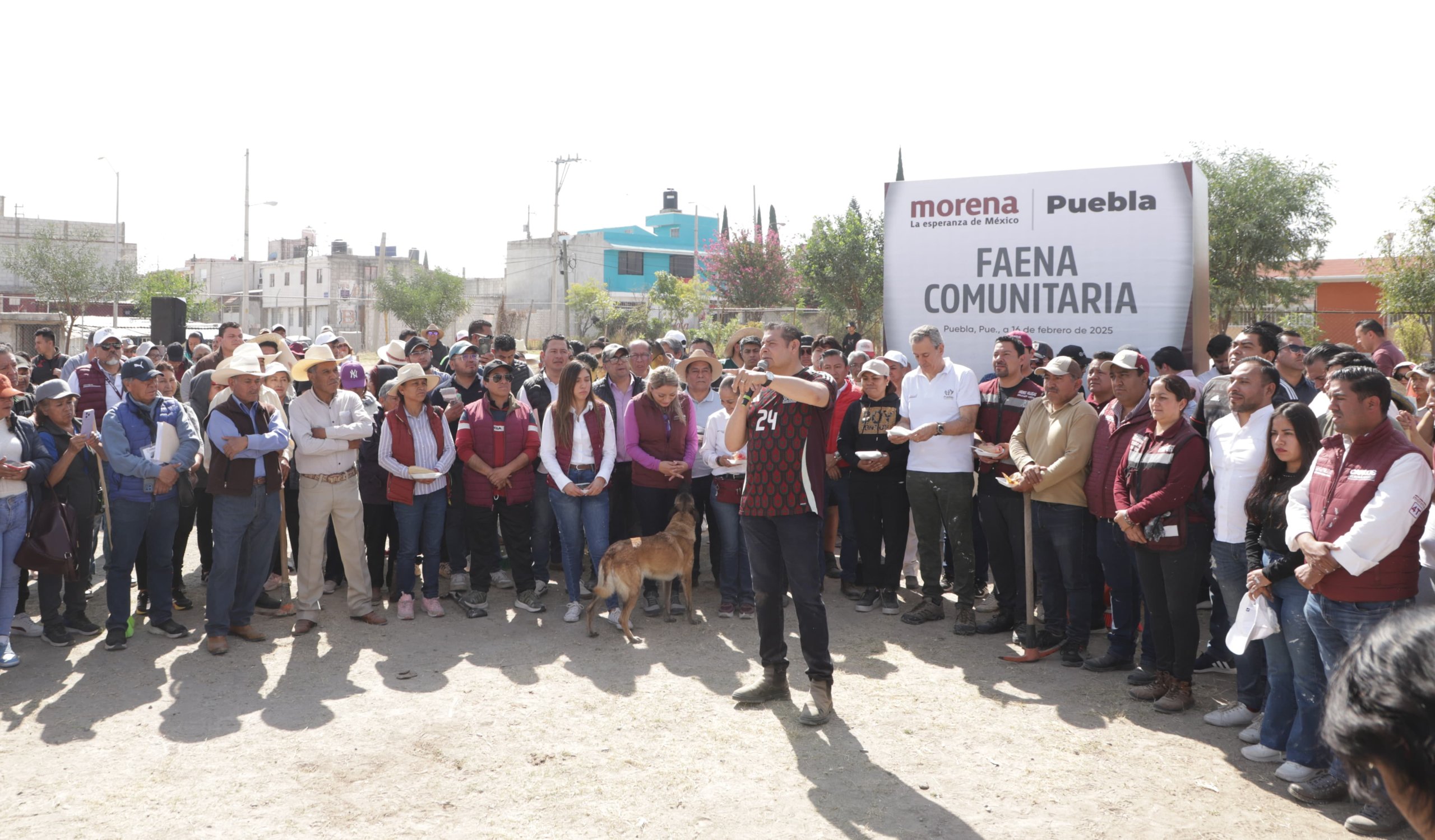 Para trabajar no hay distingo político: Alejandro Armenta