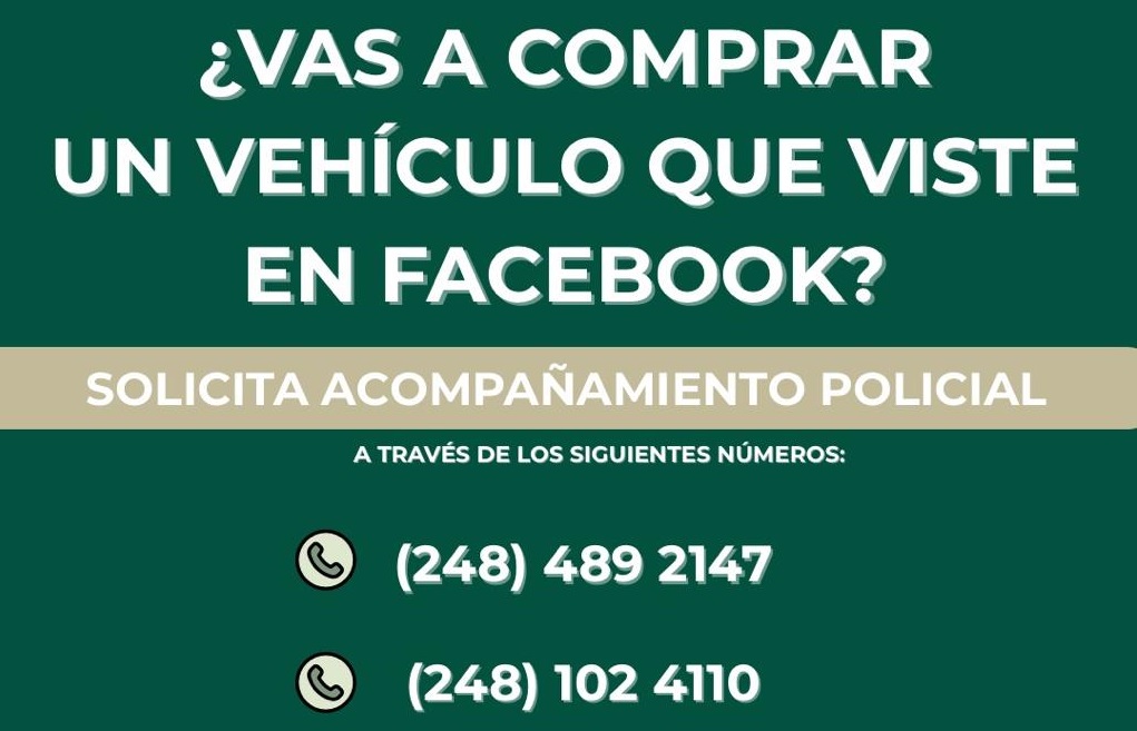 Frustran fraude por venta de vehículos por medio de redes sociales