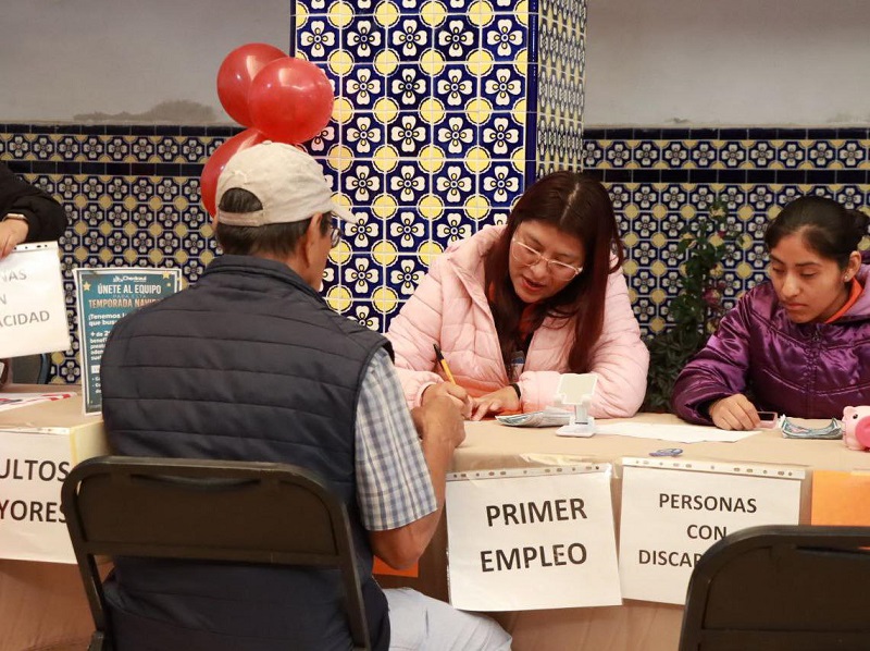 Ariadna Ayala presidenta municipal, impulsa empleo en Atlixco