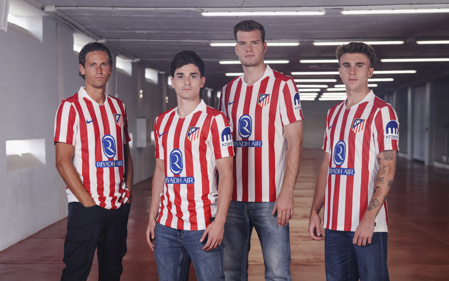 El Atlético Lanza Su Nueva Equipación Rojiblanca "siguiendo El Patrón Más Clásico