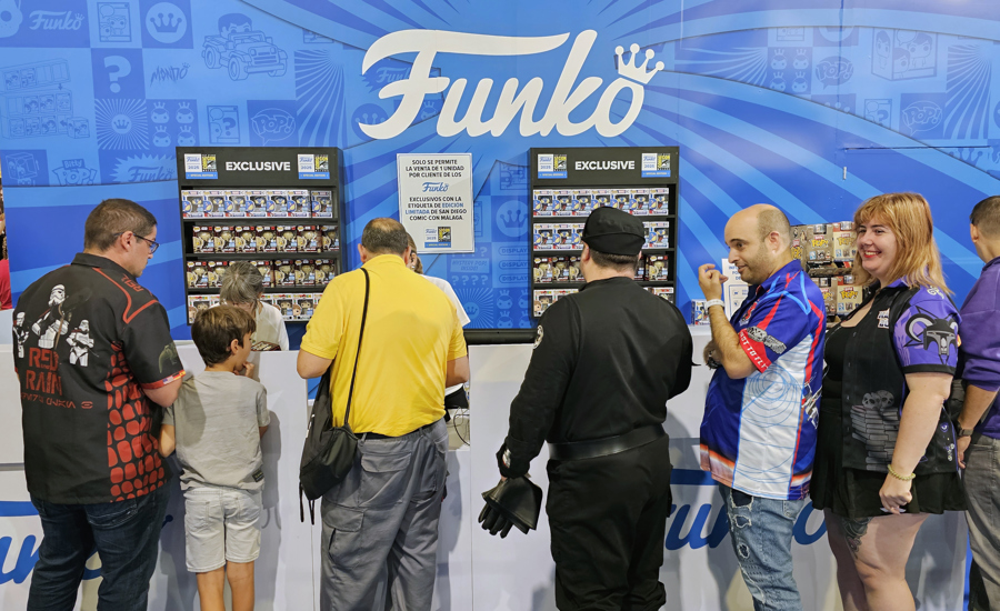 El 'fenómeno Funko' Desata La Locura En La Comic Con De Málaga Por Sus Figuras Exclusivas