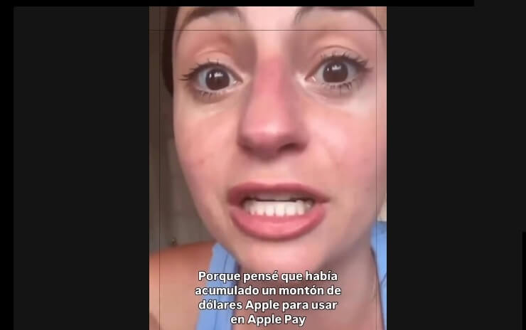 Mujer cree que Apple Pay usaba dinero “gratis”