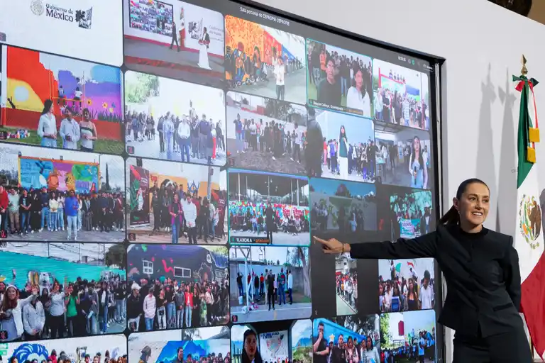 México pinta por la paz: Inicia 2° jornada nacional de Tequios y Murales con la participación de 1.2 Millones de jóvenes