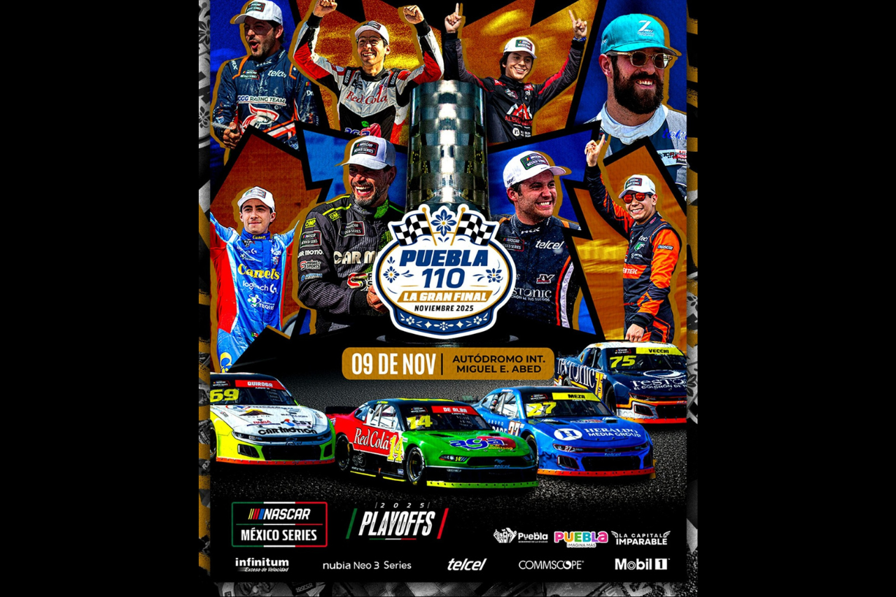 Final de la NASCAR México se correrá en Puebla