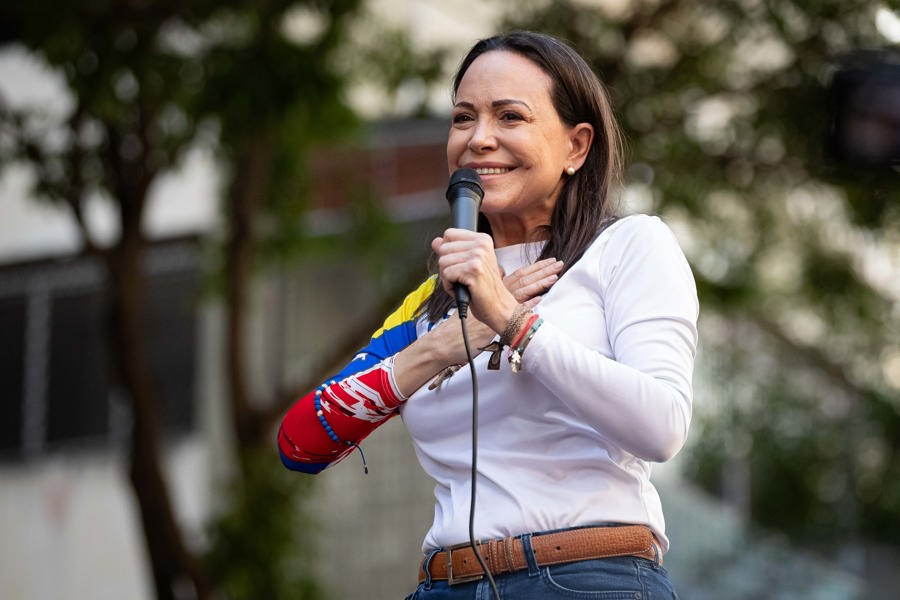 Machado: “próximo premio será la libertad de Venezuela”