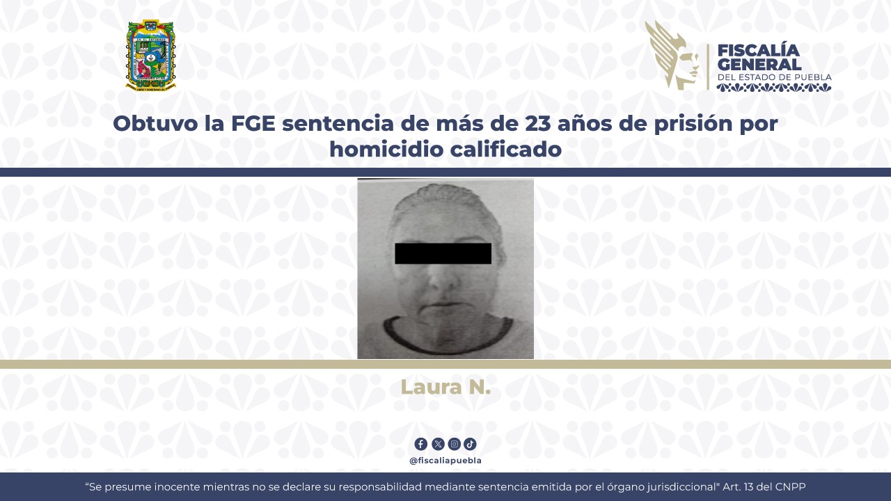 Más de 23 años de prisión por homicidio calificado