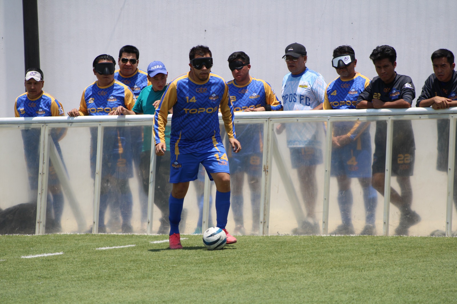 Topos FC, listos para encarar la Liga Nacional Futbol 5 para Ciegos