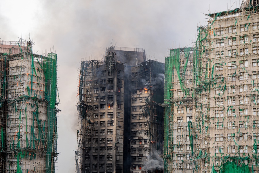Las claves del incendio mortal en Hong Kong