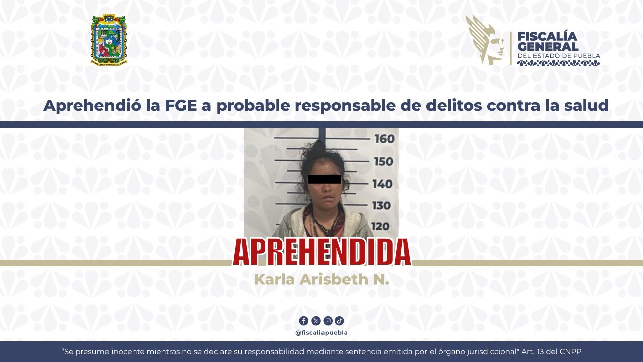 Aprehendió a probable responsable de delitos contra la salud