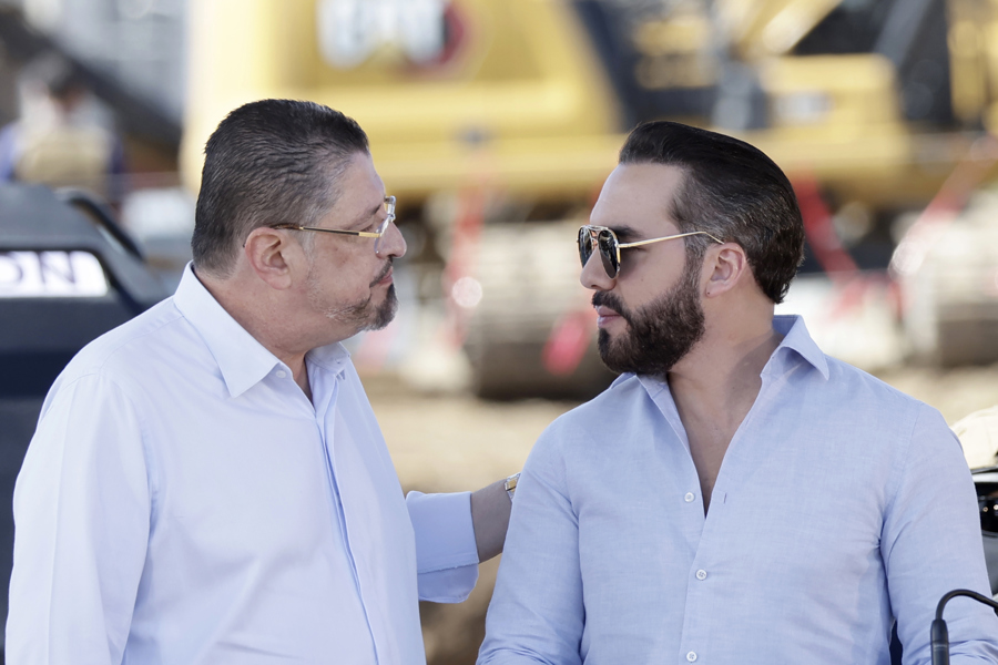 Chaves Y Bukele Ponen Primera Piedra De Megacárcel En Costa Rica Para Reos Más Violentos