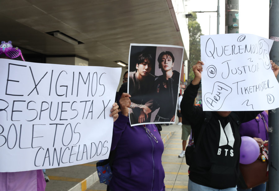 Seguidores de BTS marchan para exigir claridad ante “abusos”