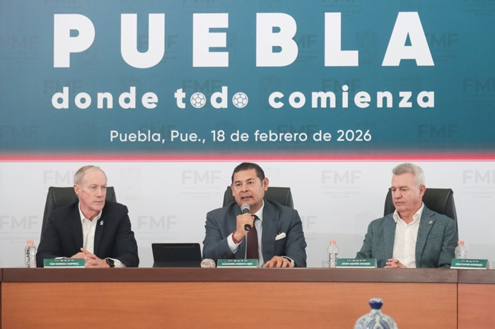 Somos cuidadosos de las negociaciones, señala Armenta sobre la visita de España a Puebla