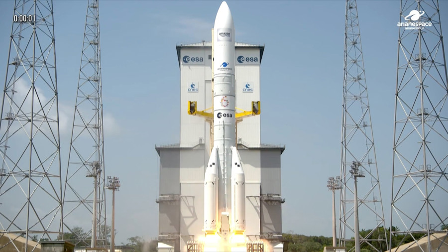 Despega por primera vez la versión más potente de Ariane 6