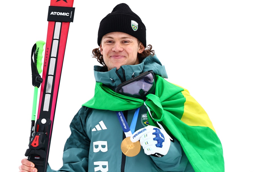 Quién es Lucas Pinheiro, el primer medallista olímpico invernal 