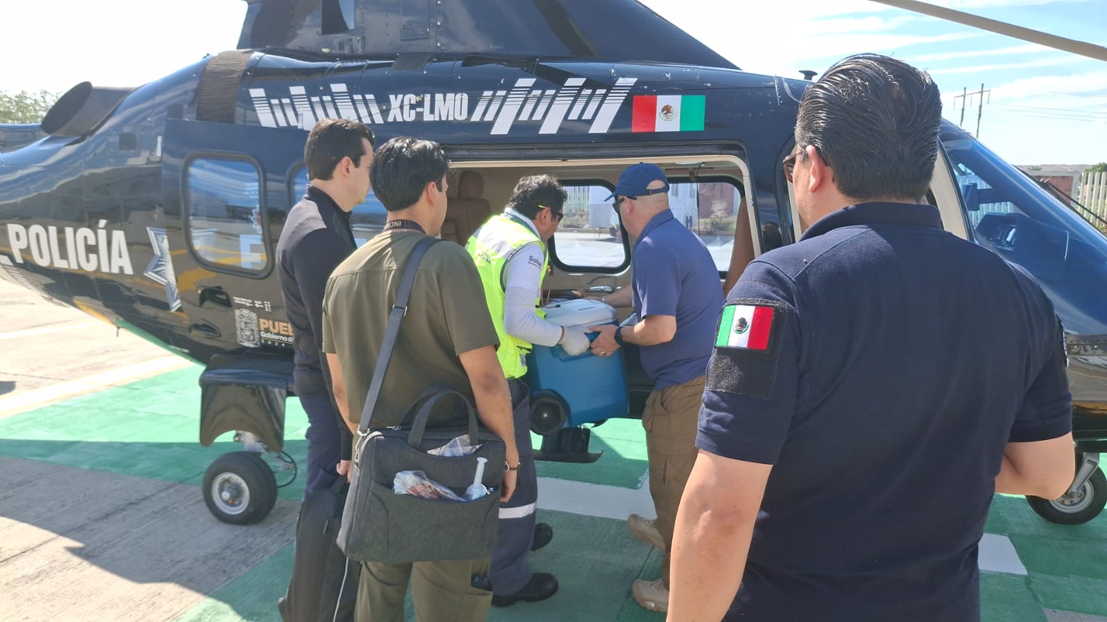 Donación multiorgánica vía traslado aéreo salva vidas en CDMX