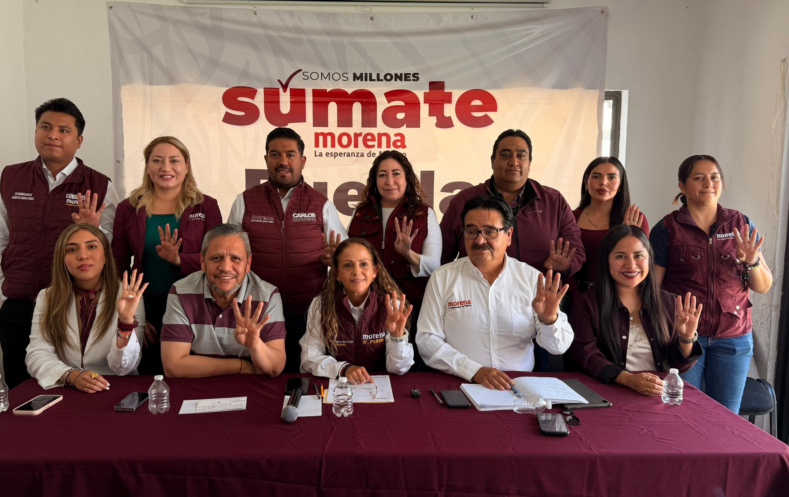 Morena en Puebla destaca transparencia en Programa de Obra Comunitaria