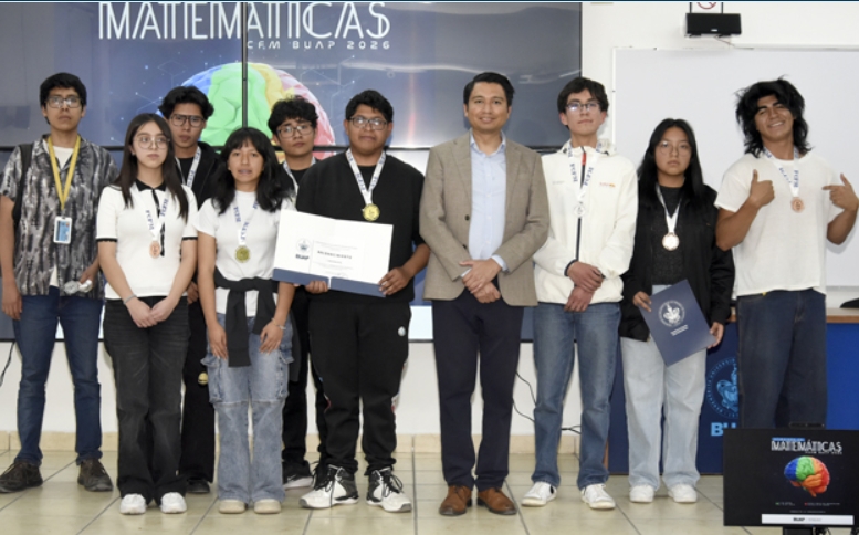 Ganan estudiantes en la Olimpiada Estatal de Matemáticas
