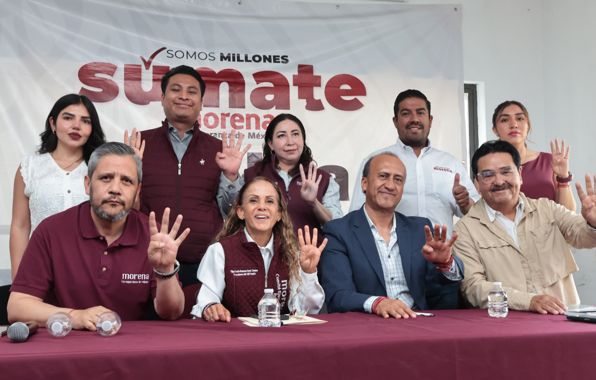 Morena en Puebla reafirma que la alianza con PT y Verde es más fuerte que siempre