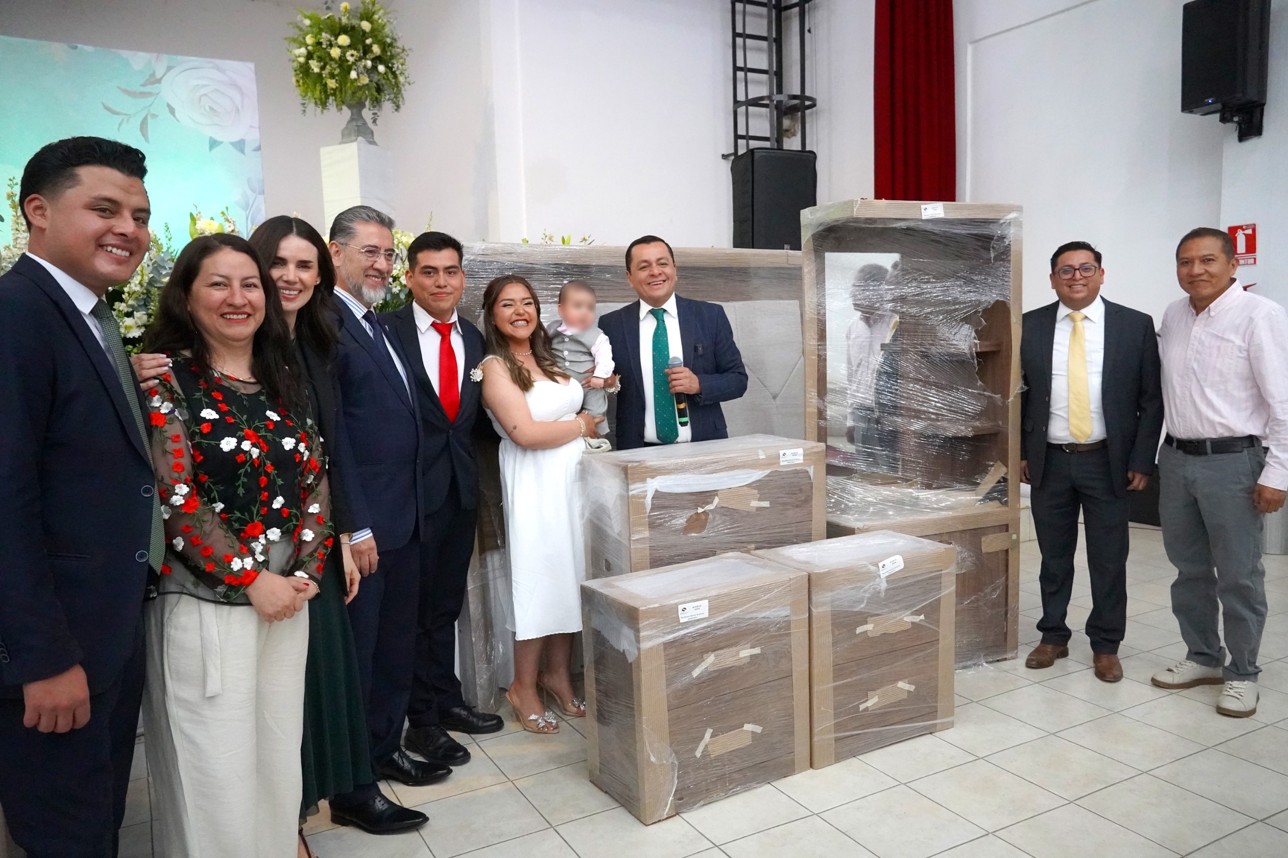 Juan Manuel Alonso encabezó jornada de matrimonios gratuitos: “Juntos por el Sí”