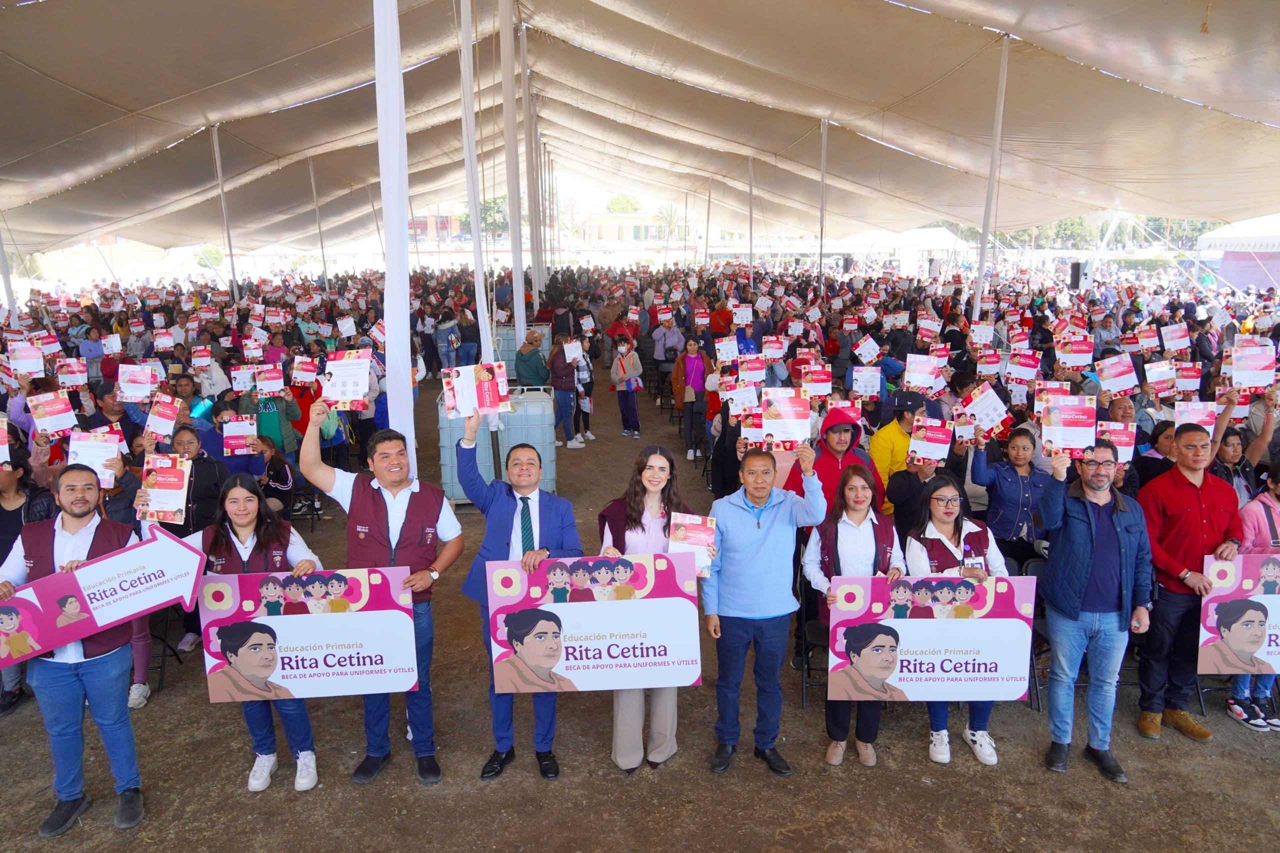 Gobierno de Juan Manuel Alonso suma esfuerzos con la federación para impulsar la educación con la beca Rita Cetina