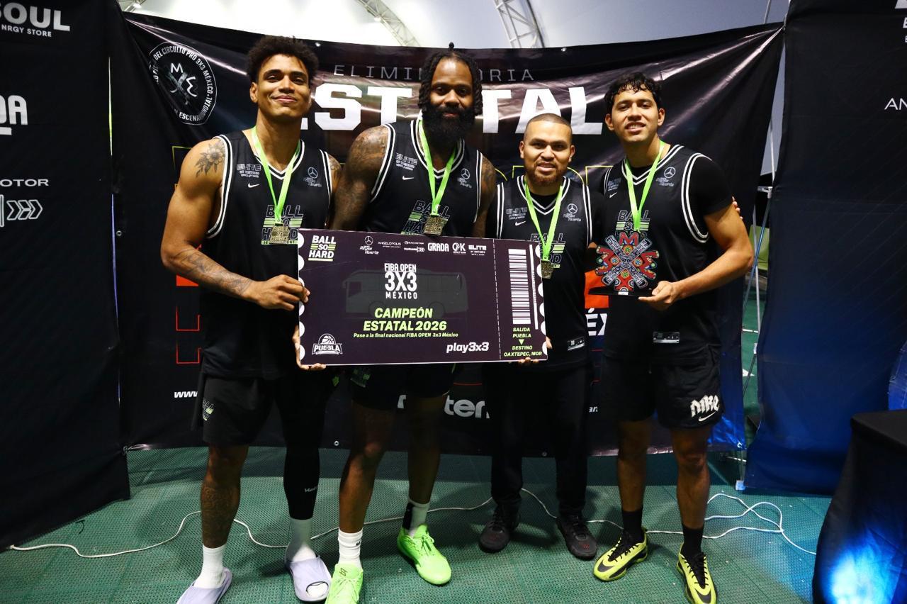 Ball So Hard es campeón del FIBA Open 3×3 Puebla