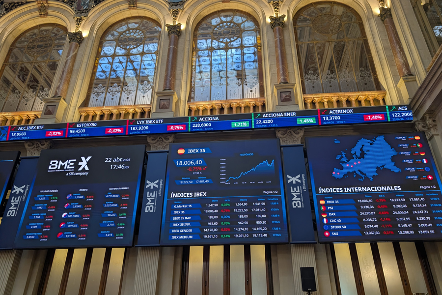 Bolsas europeas minimizan caídas al moderar su subida el crudo