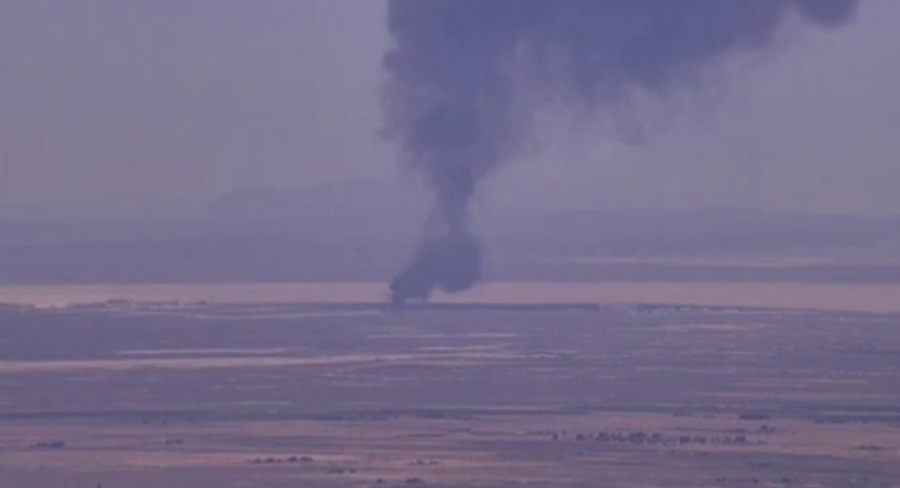 Se estrella un bombardero estadounidense B-52 en California