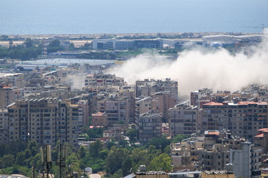 Israel bombardea por primera vez durante la nueva tregua los suburbios del sur de Beirut