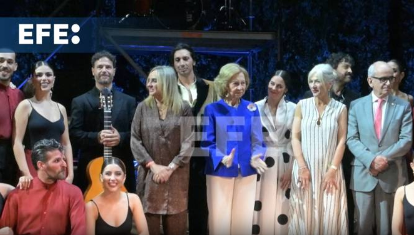 La reina Sofía preside la gala benéfica flamenca 