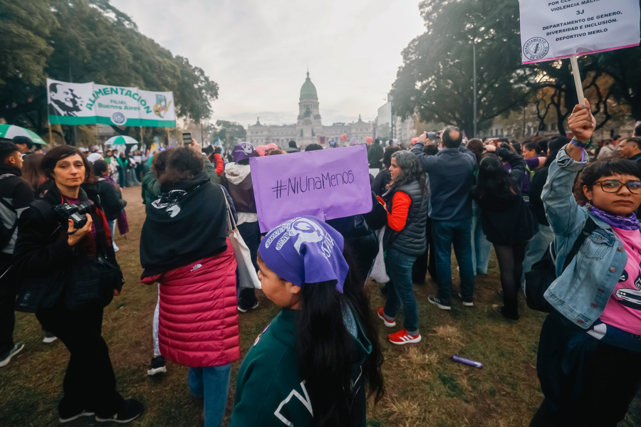 Argentinas Salen A Las Calles Contra Los Feminicidios En El Aniversario De 'ni Una Menos'