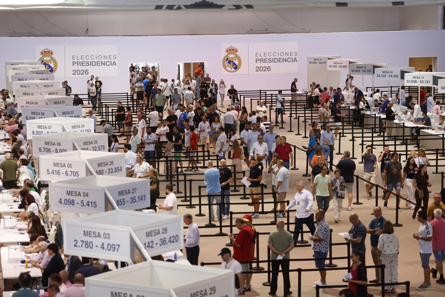 El Real Madrid Celebra Con Alta Participación Su Primera Jornada Electoral En Dos Décadas