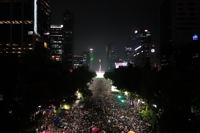 Festejos Ángel De La Independencia (1)