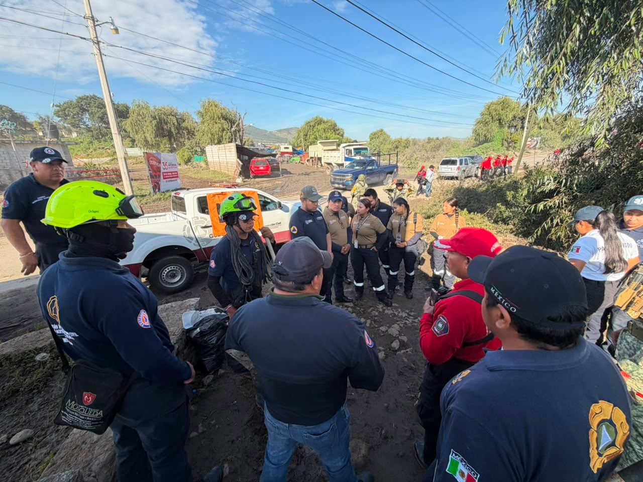 Localizan cuerpo de oficial de Ocoyucan, fue arrastrado por el desbordamiento del río Atoyac